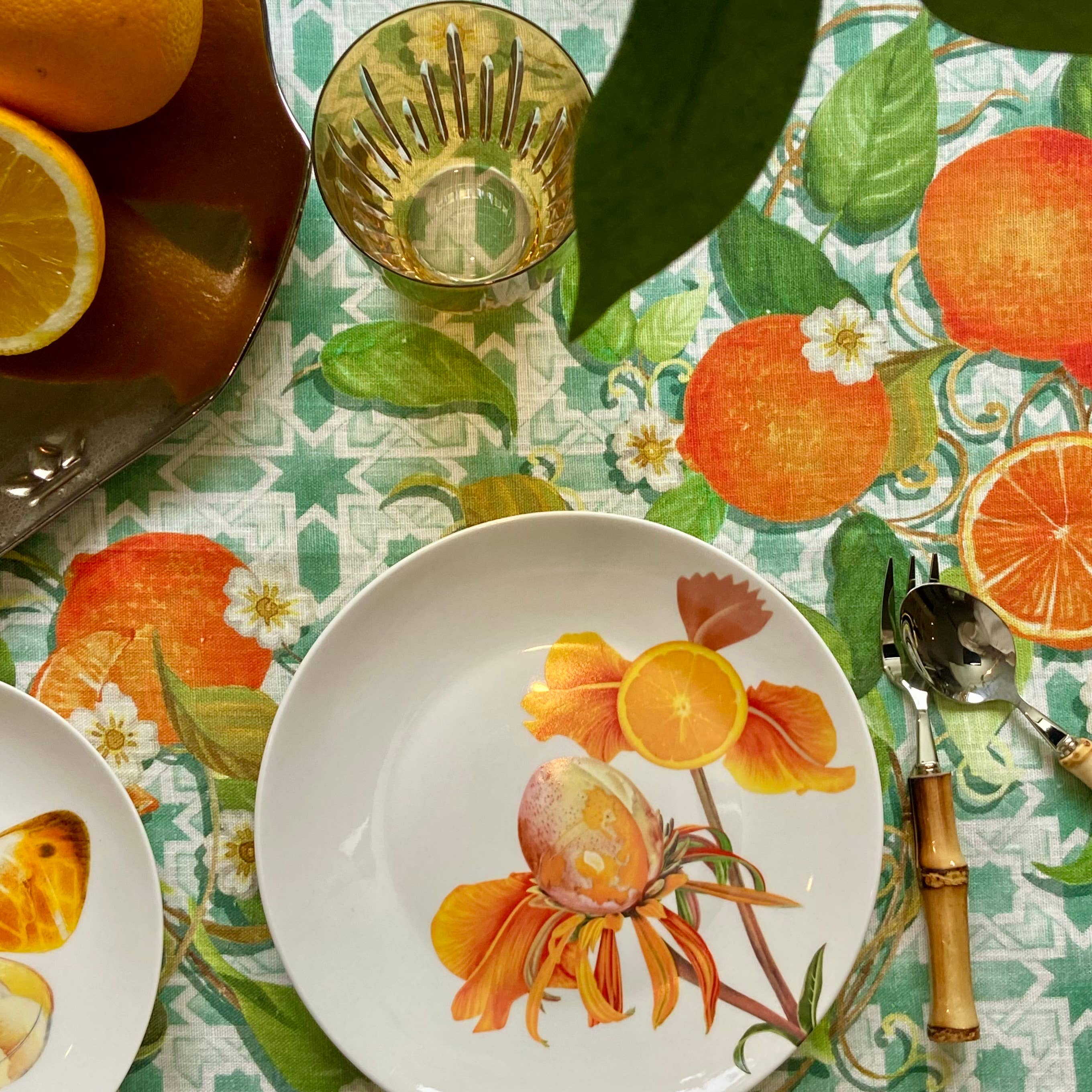 Bordy's - Wholesale Dinner Plate - Botanical Wonders - Set of 4 Breakfast Plates16