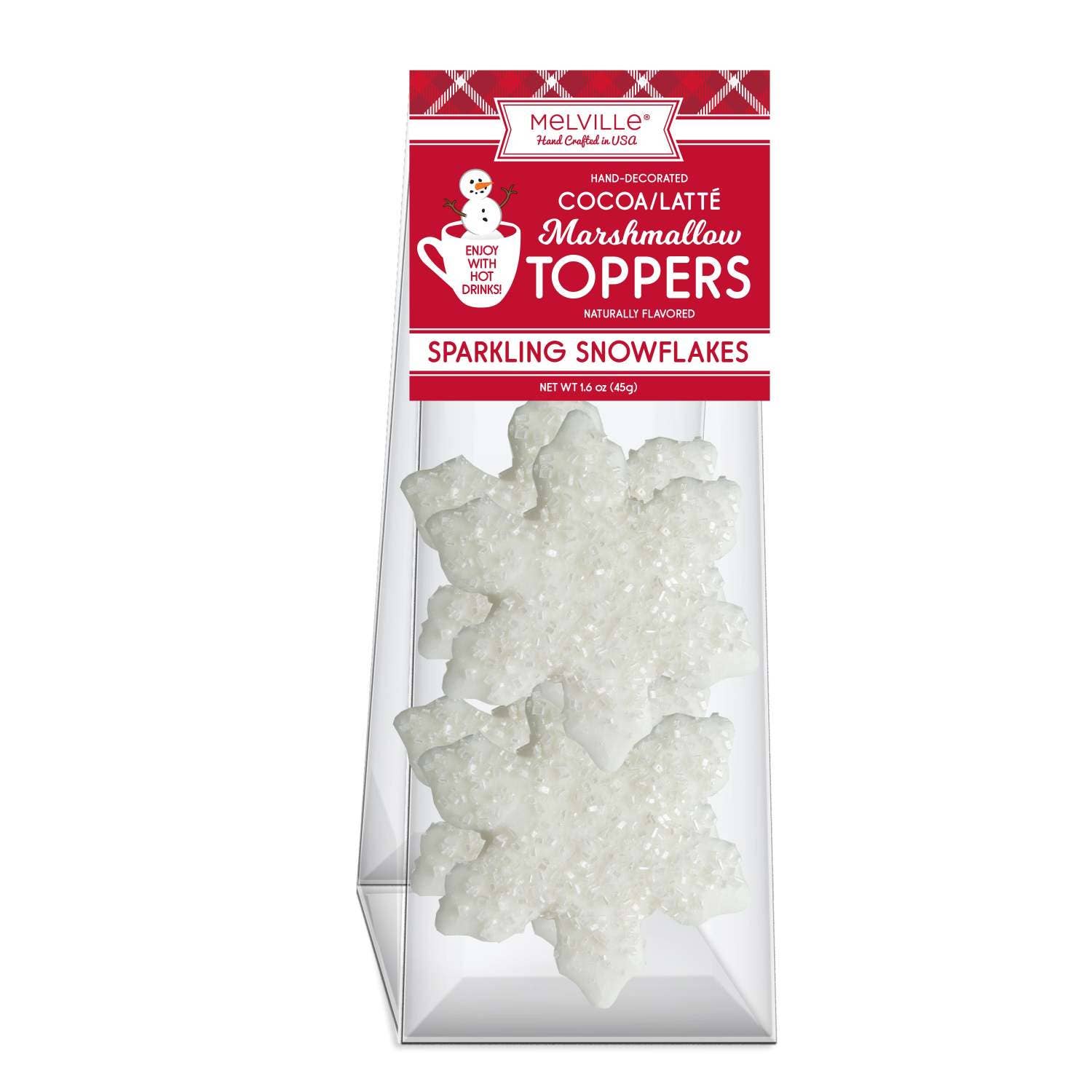 Melville Candy Company - Wholesale Marshmallow - Crystal Snowflake Marshmallow Toppers4