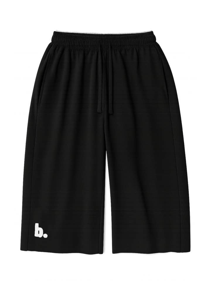 Sudadera recortada (negra) para venta al por mayor de Babes