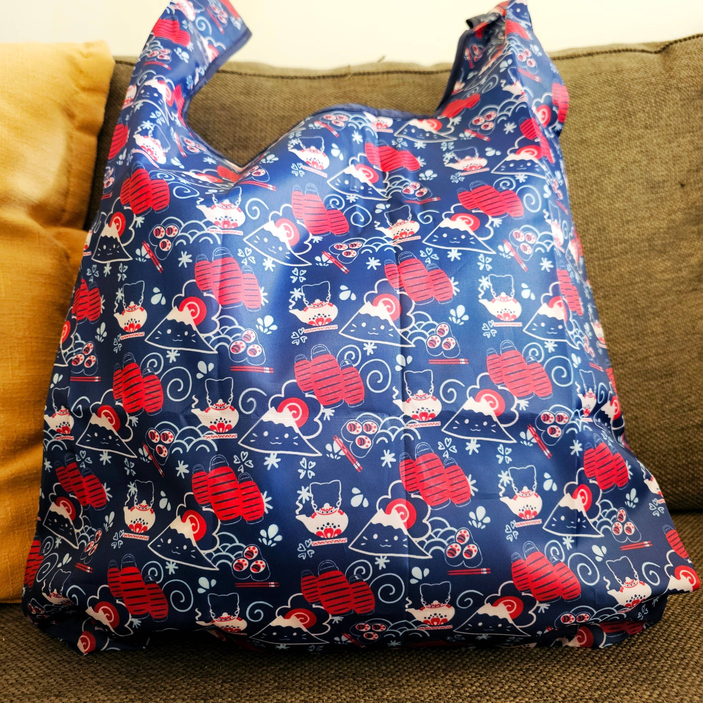 Lokimeku - Wholesale Grocery/Shopping Bag - Meownt Fuji Friends Eco Bag1