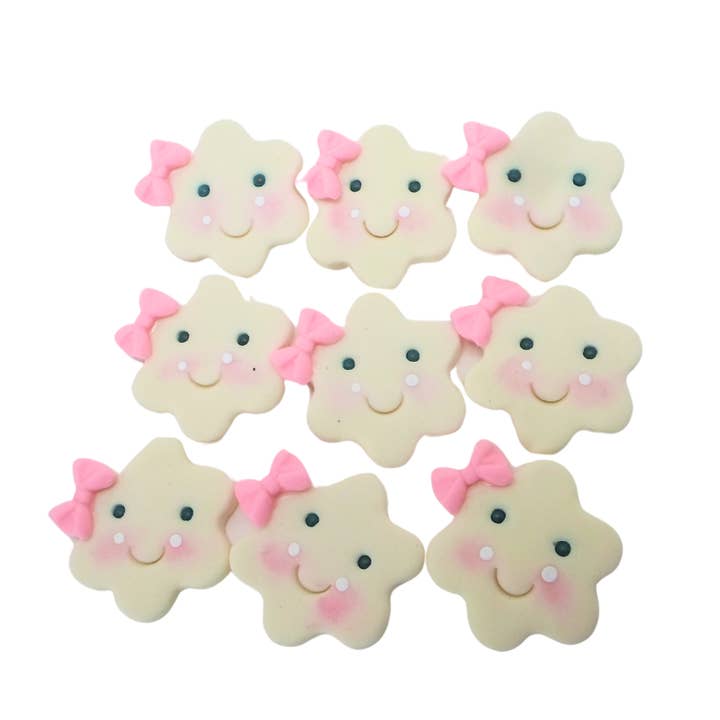 Nuvola 6 cm U.V. 10 pezzi per la vendita all'ingrosso da parte di Atiladecor, Artesanato Lda