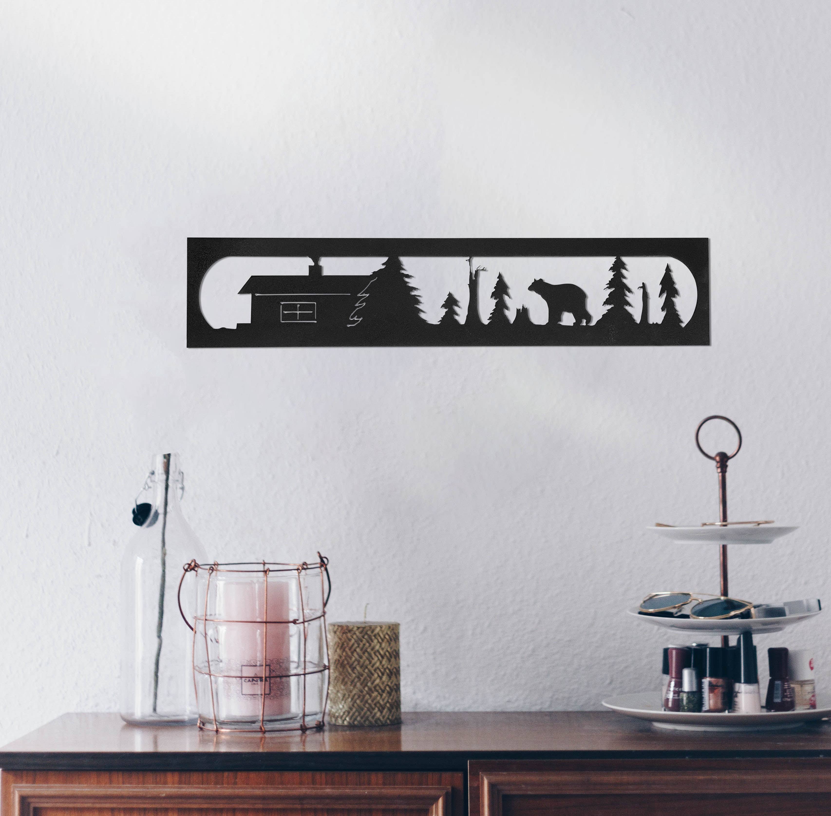 7055 Inc - Venta al por mayor Papel pintado 3D - Rectángulo oso2