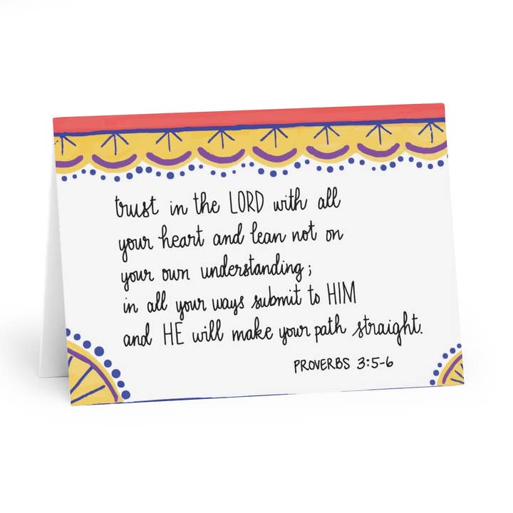 Estimulación - Proverbios 3:5-6 para venta al por mayor de tinted pearl DESIGNS