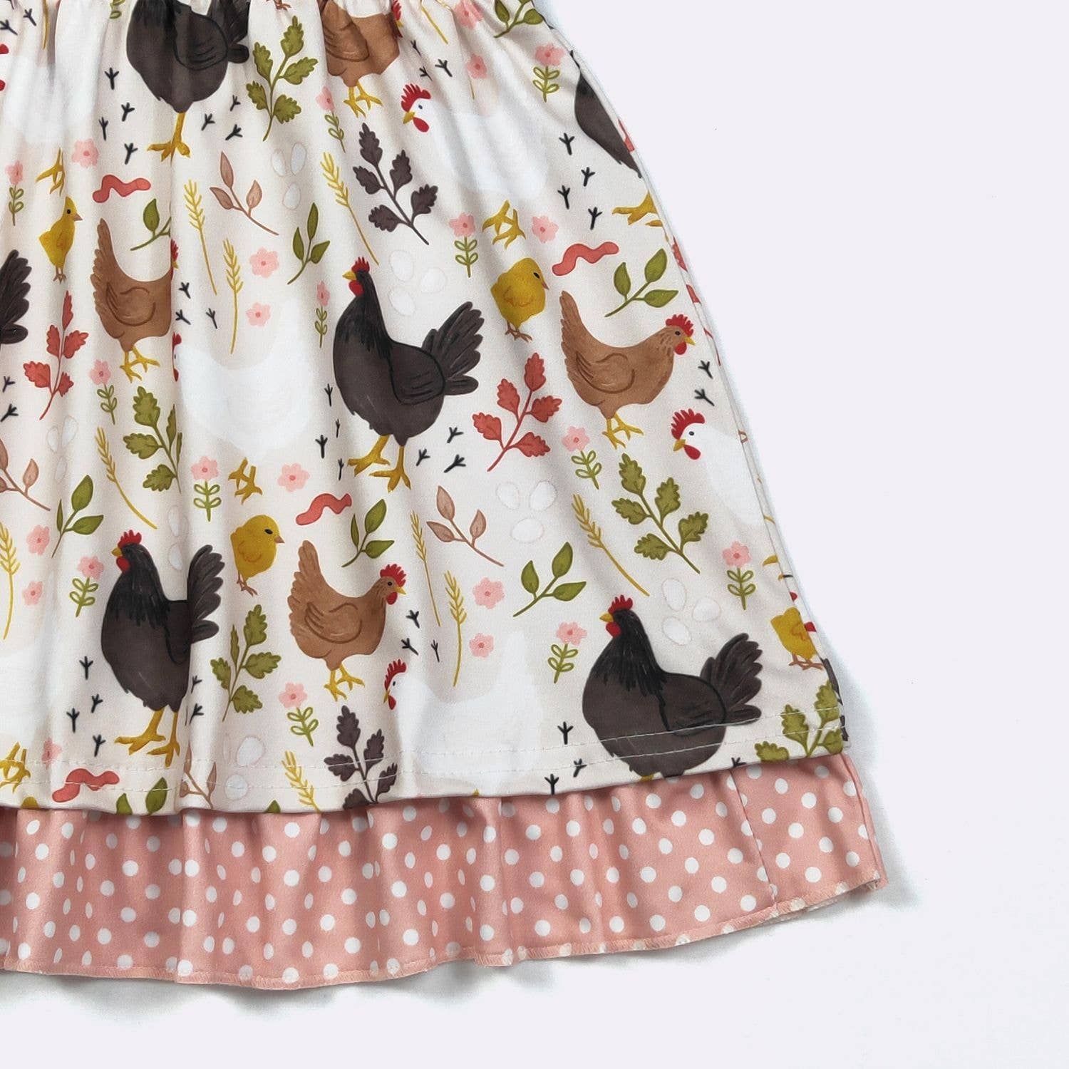 Clover Cottage - Wholesale Dress - Kids - Chicken Chic Girls Dress3