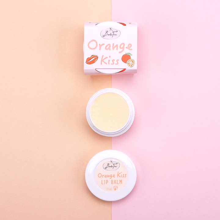 Lippenbalsam Orange Kiss - Lippenpflege für trockene Lippen für den Großhandel von BadeFee