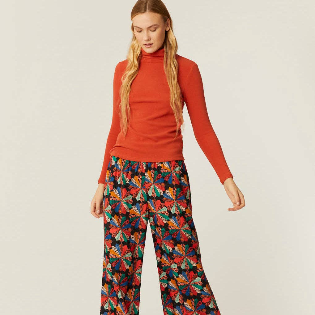 Pepaloves - Wholesale Pants - Women's - CULOTE PATCHWORK3