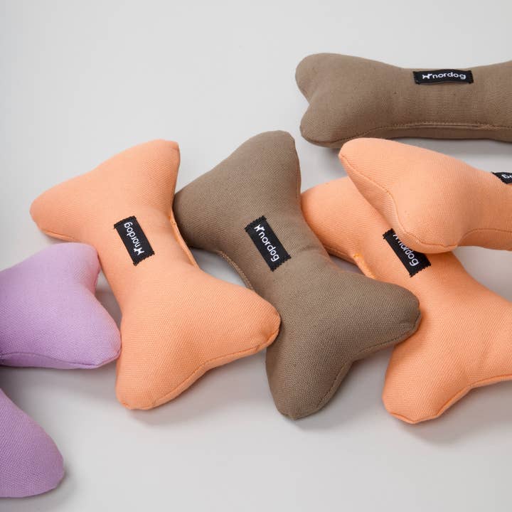 Nordog - Vente Peluche – chien - Mocca Soft Dog Bone2