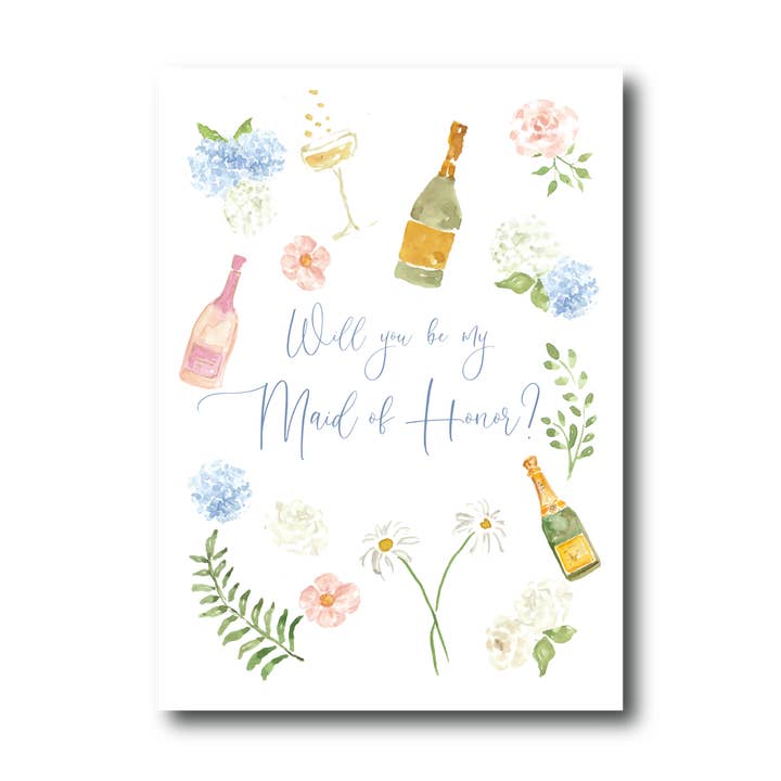 Will you be my Bridesmaid Greeting Card for wholesale by Peyton's Post