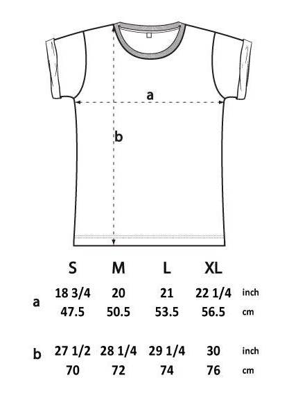 T-Shirt mit hochgekrempelten Ärmeln für den Großhandel von True Threads