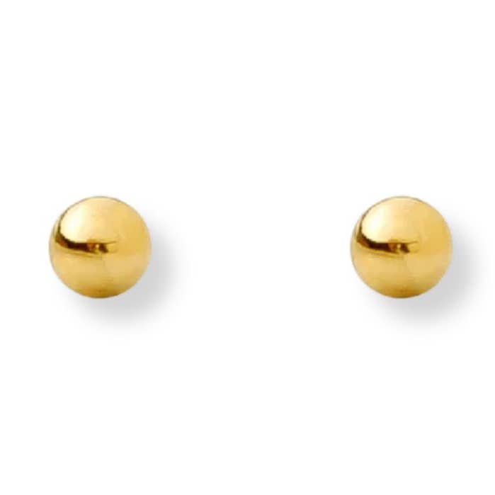 Clous d'oreilles boule 3 mm pour la vente par Le Serey