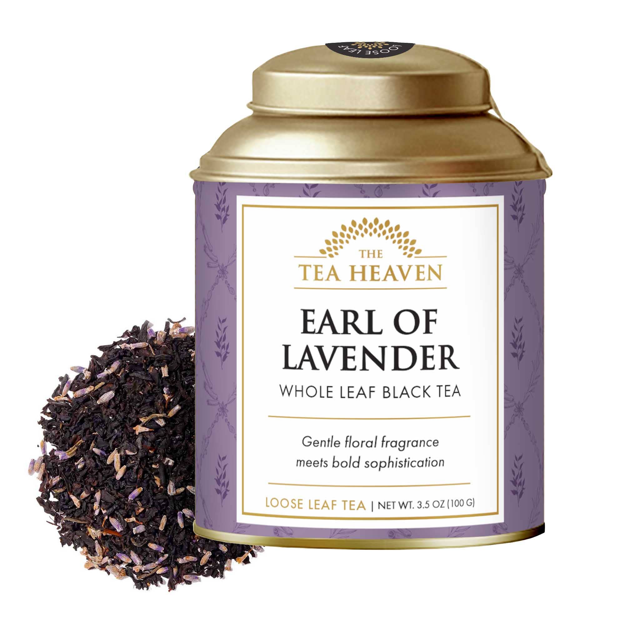 The Tea Heaven - Vendita all'ingrosso Tè sfusi - Confezione di tè sfuso Earl of Lavender0