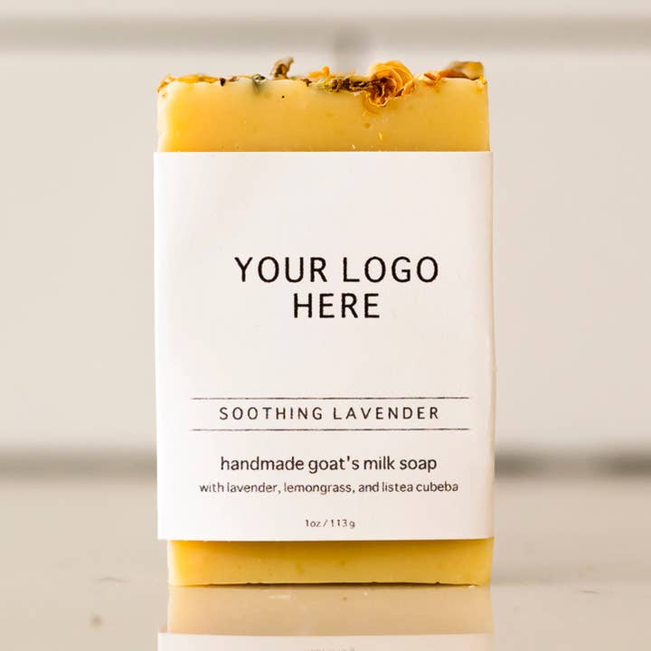 Old Factory Soap + Parousia Perfumes - Wholesale Bar Soap - Private Label Goats Milk Soap Style 2 - 1 oz SAMPLE SIZE0