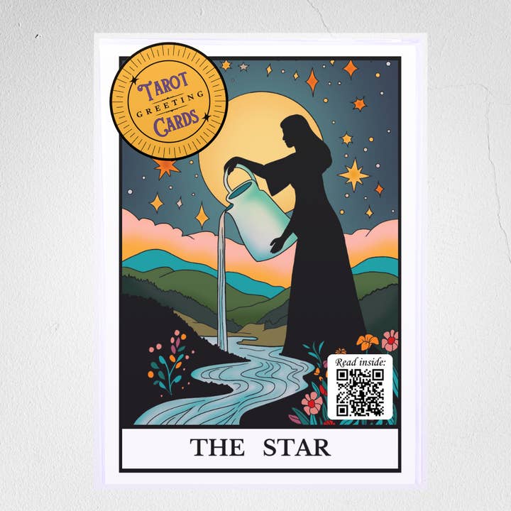 Arcane Wishes - Wholesale Everyday Greeting Card - The Star Greeting Card
