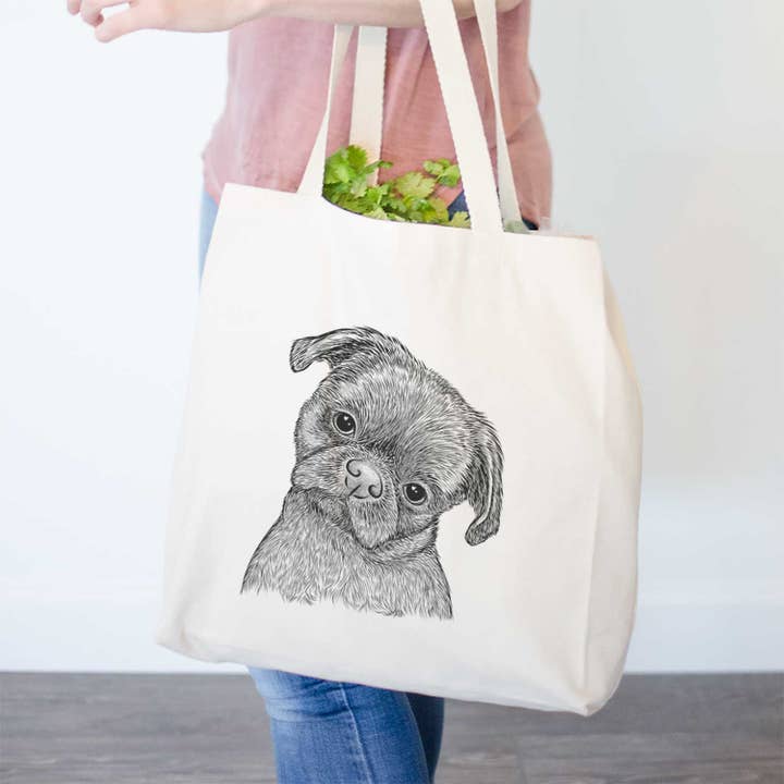 Beige Koko the Shih Tzu - Tote Bag for wholesale on Faire