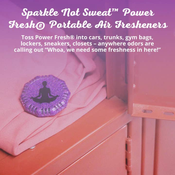 Aeron - Drive Time - Wholesale Air Freshener - Power Fresh® Portable Air Fresheners - Sparkle, Not Sweat™