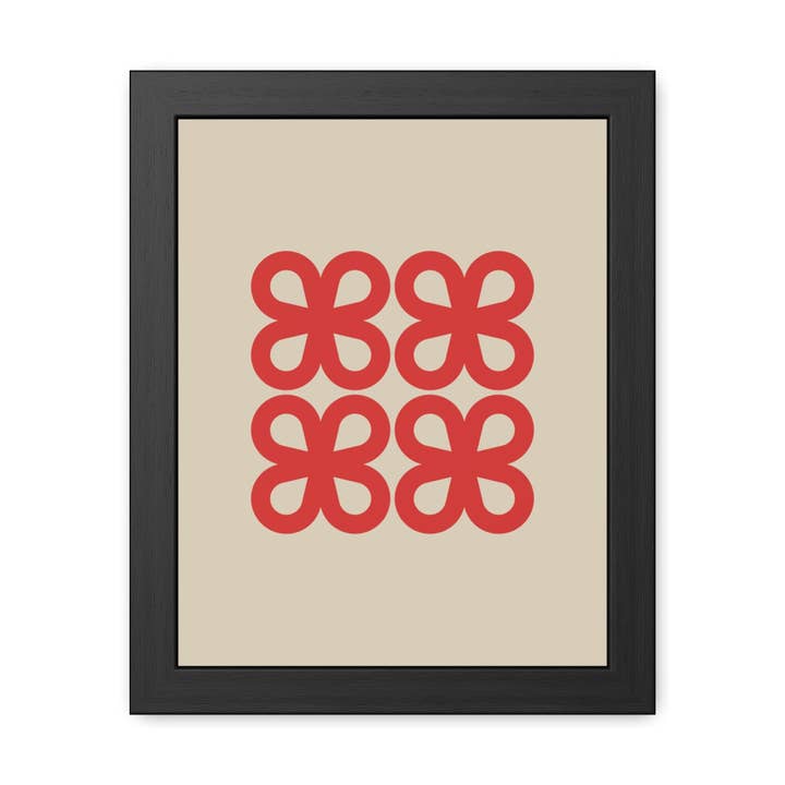 Donkey Laserbeam - Wholesale Art Print - Gamba 2 - Modern Floral Framed Poster - Minimalist Wall Art for Home Decor1