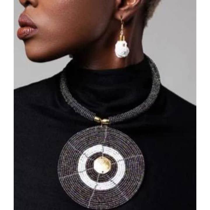 KENDI AMANI - Wholesale Beaded/Pearl Necklace - Karani Beaded Necklace