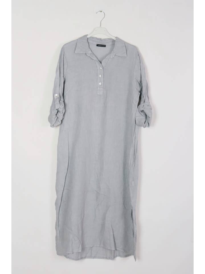 LÉA & LUC - Wholesale Dress - Women's - Long dress in 100% linen REF.2090041