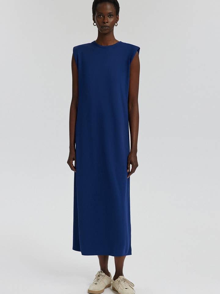 CREW NECK SLEEVELESS DRESS for wholesale by Touché Privé