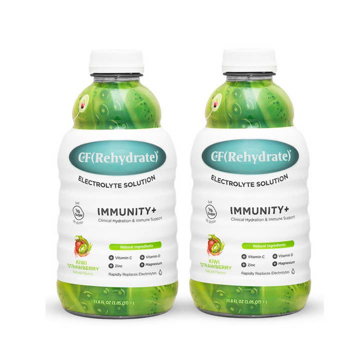CF (Rehydrate)® Immunity+ 32 oz Kiwi fraise pour la vente par drinkclearfast