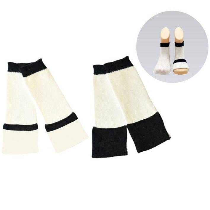 Baby Gripper socks -2 pack - White for wholesale by Peekaboo Socks