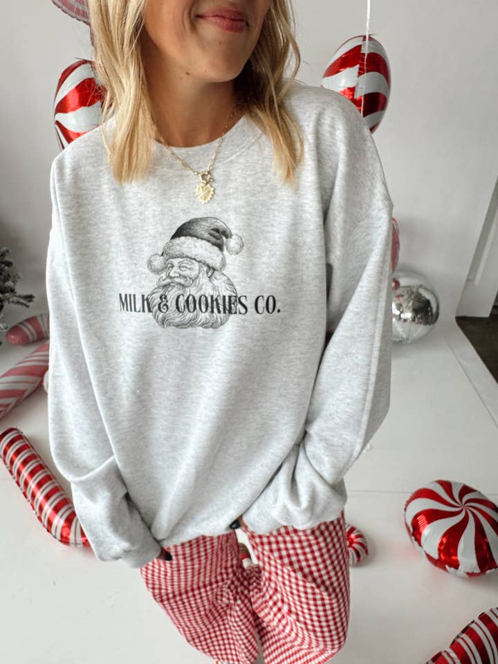Milk & Cookies Co. Sweatshirt for wholesale by Jules Co