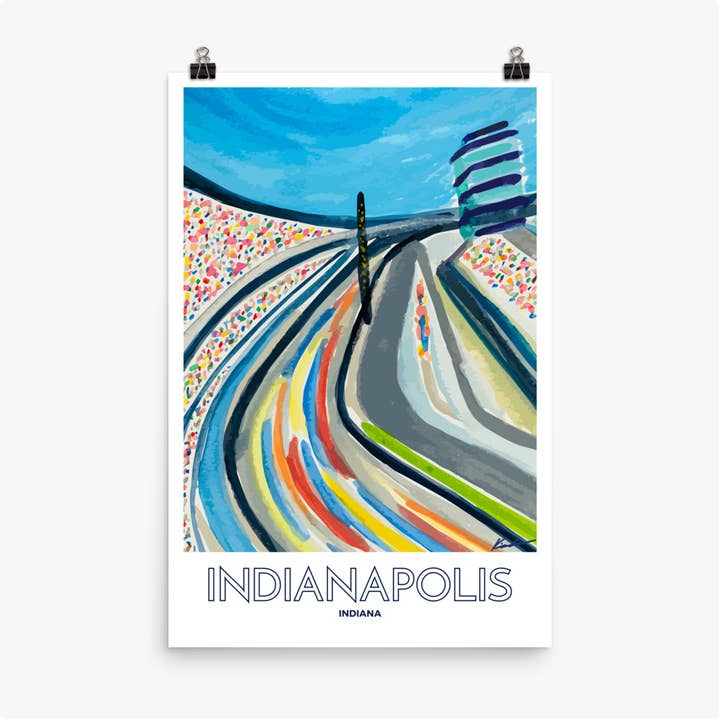 Indianapolis 500 pour la vente par Kim Lyon Design