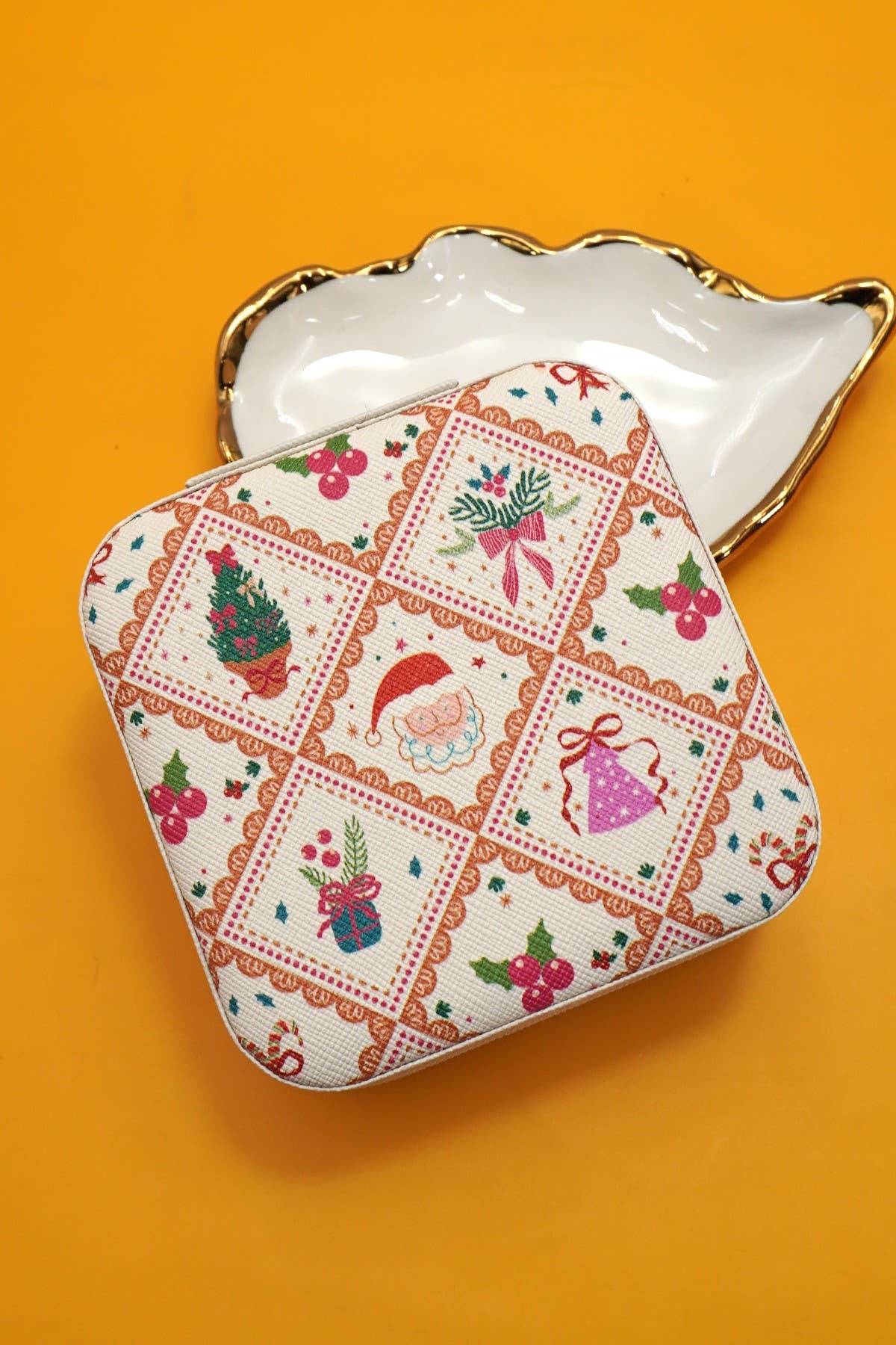 JOSSLYN by wall to wall - Wholesale Jewelry Box/Organizer - DESIGNED JEWELRY ORGANIZER TRAVEL BOX CASE | 40P566-CHRISTMA3