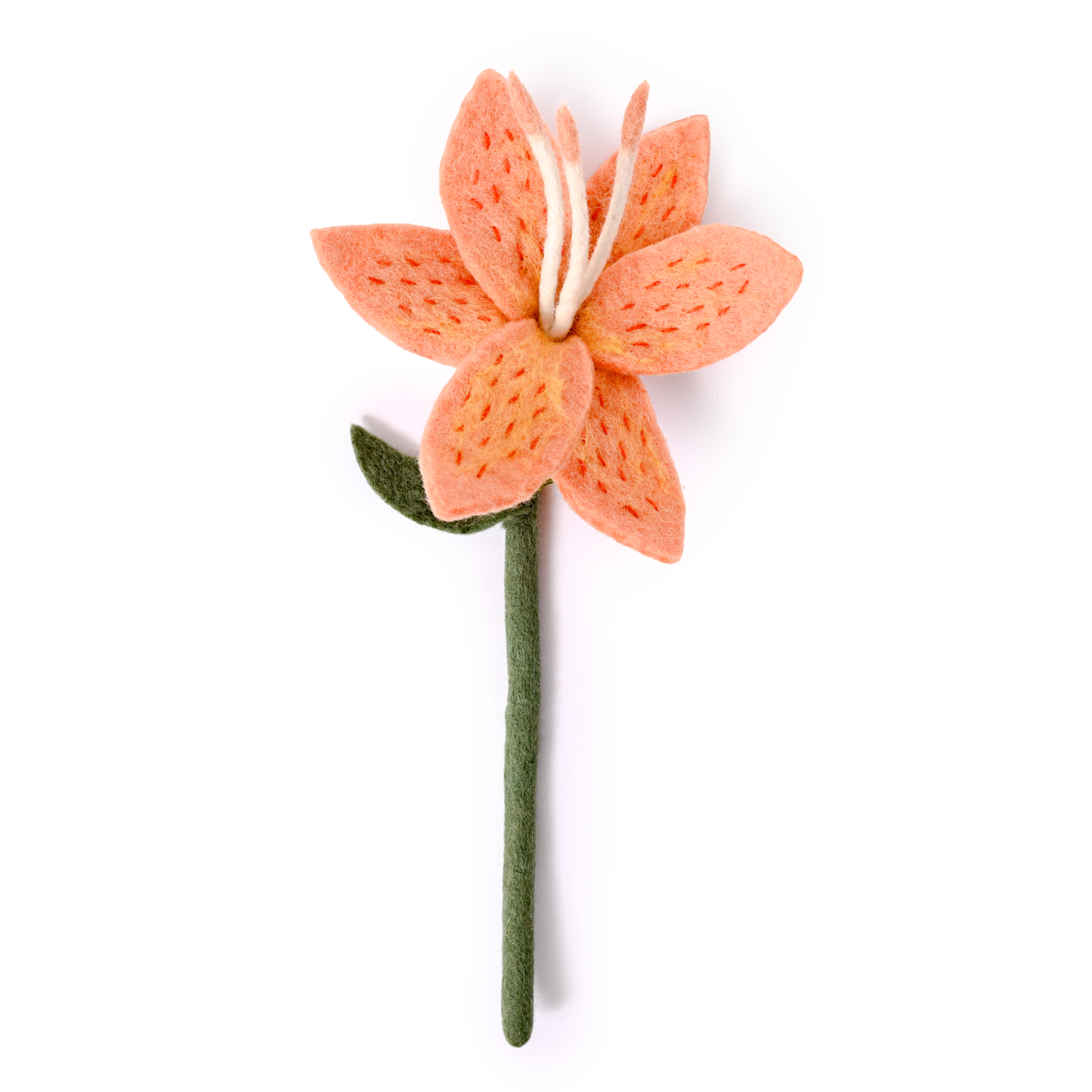 Global Goods Partners - Wholesale Artificial Flowers - Felt Stargazer Lily Flower6