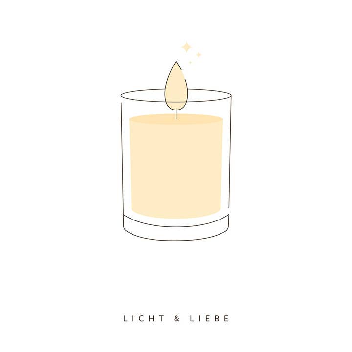 heartfelt paper & co - Wholesale Love Card - “Light & Love” card1