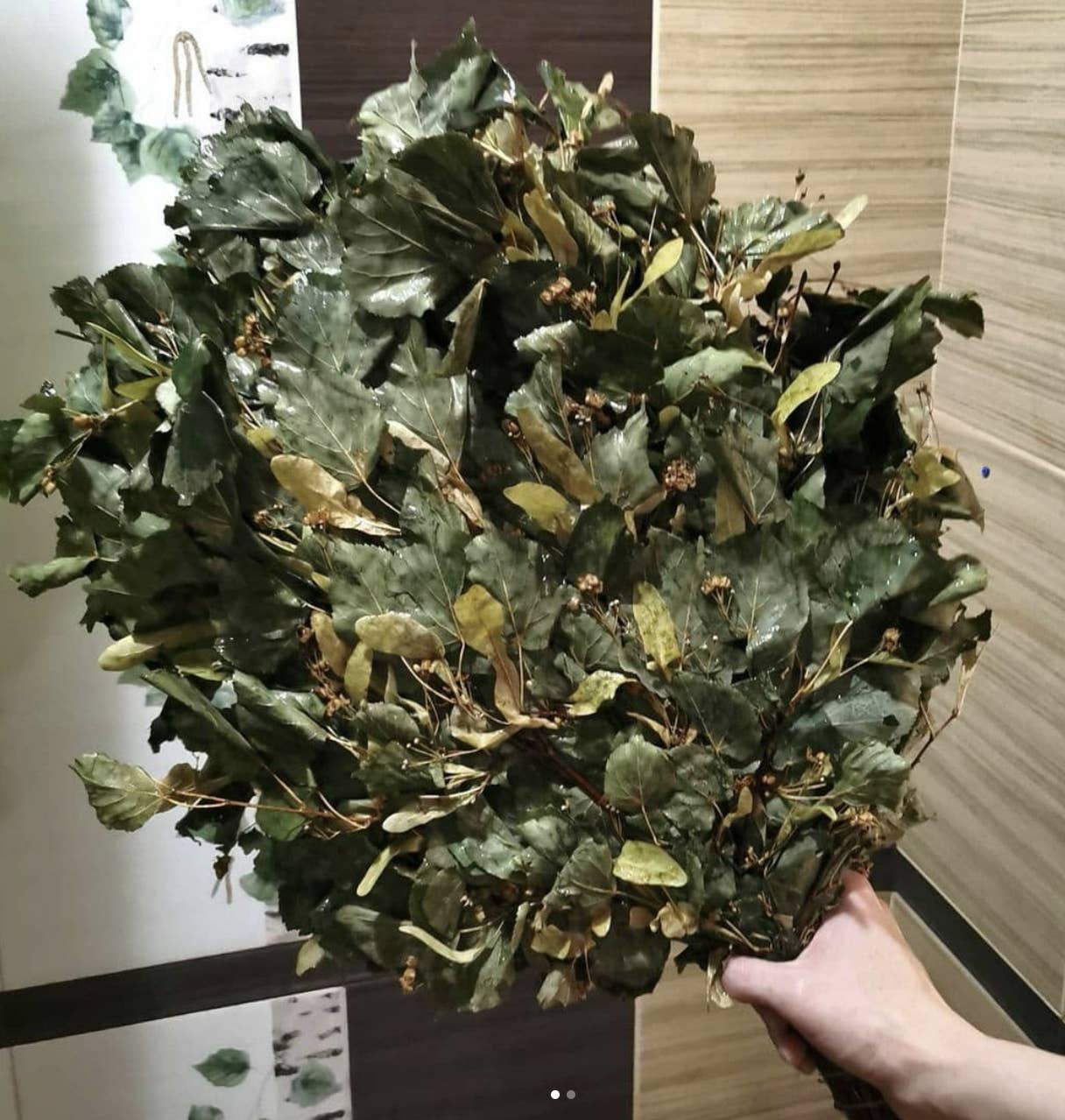 SUNROZ – wholesale Kroppsmassage – 4-pack ukrainska bastukvastar för massage och SPA11