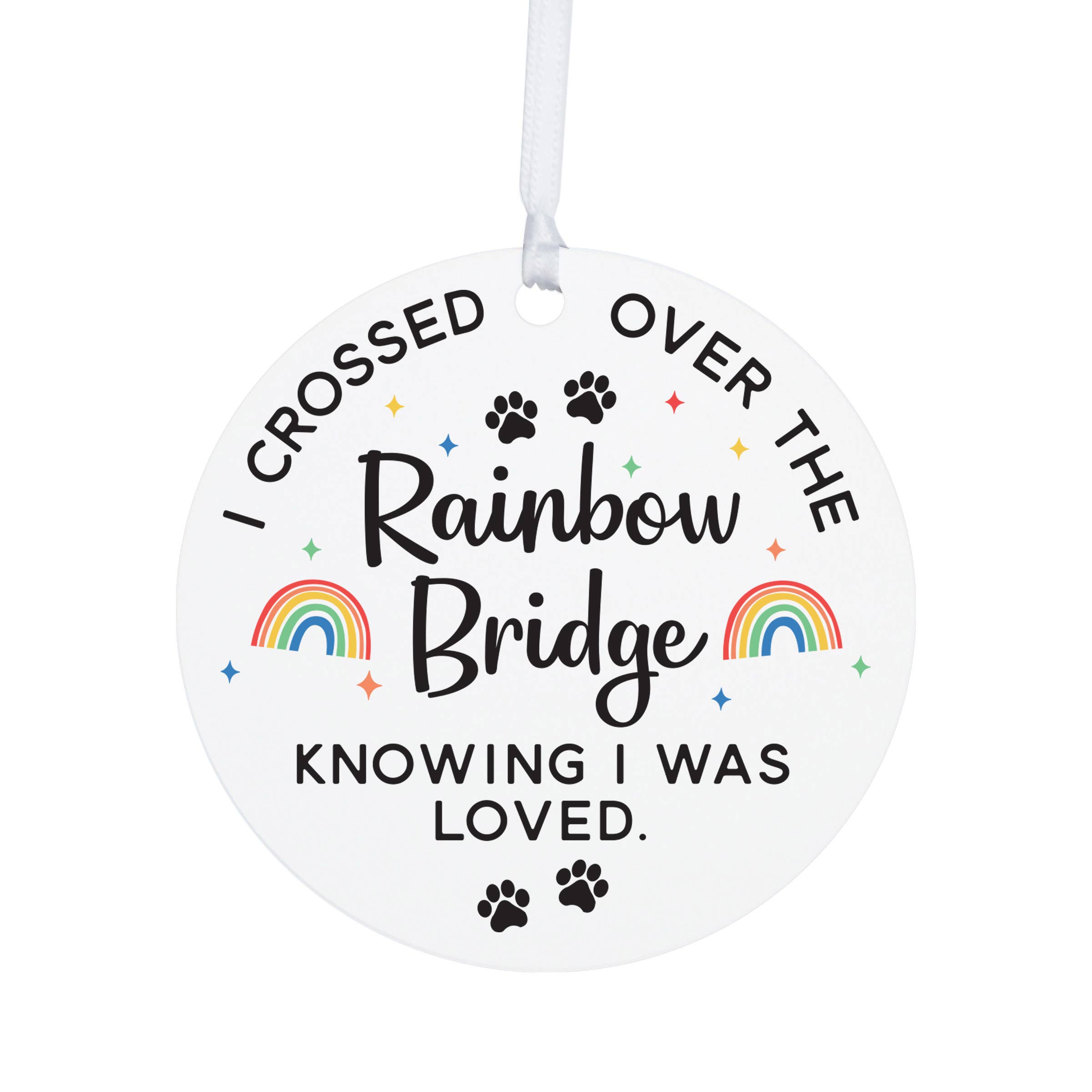 LifeSong Milestones - Wholesale Ornament - Rainbow Bridge Pet Keepsake Ornament 0