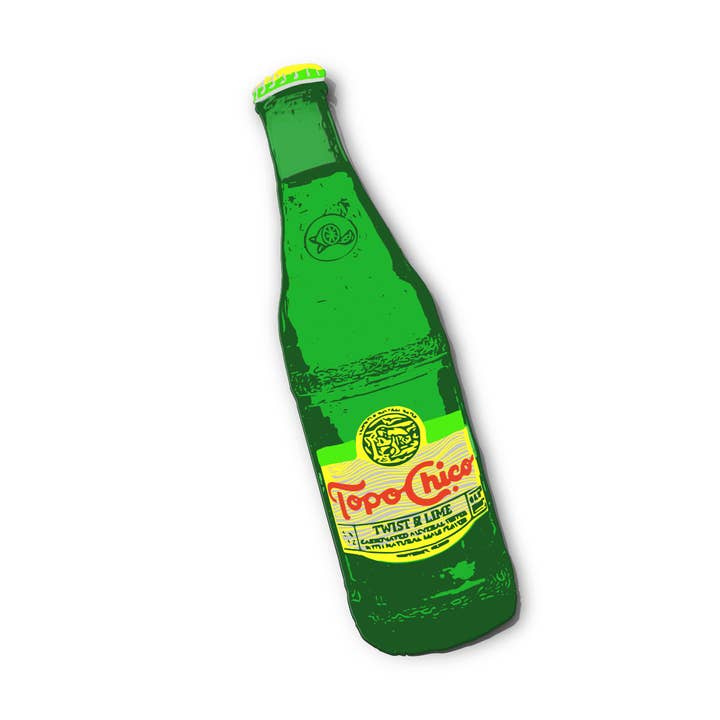 Topo Chico Sticker for wholesale by Anvil Cards