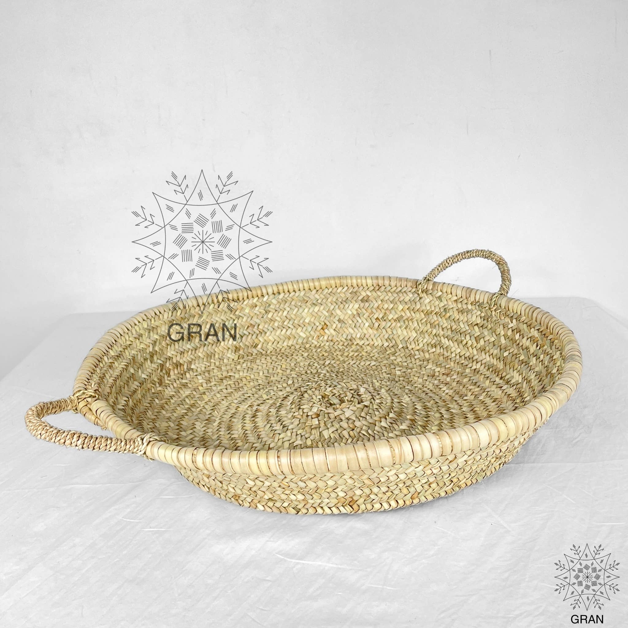 Gran Wholesale - Wholesale Decorative Plate/Dish/Bowl - Moroccan Straw Woven Plate, Handcrafted Wicker Plates8