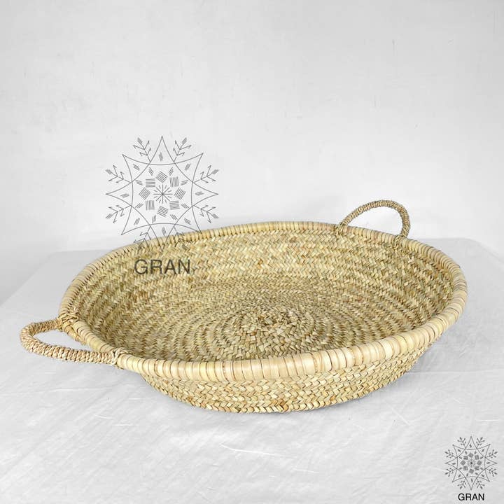Gran Wholesale - Wholesale Decorative Plate/Dish/Bowl - Moroccan Straw Woven Plate, Handcrafted Wicker Plates8
