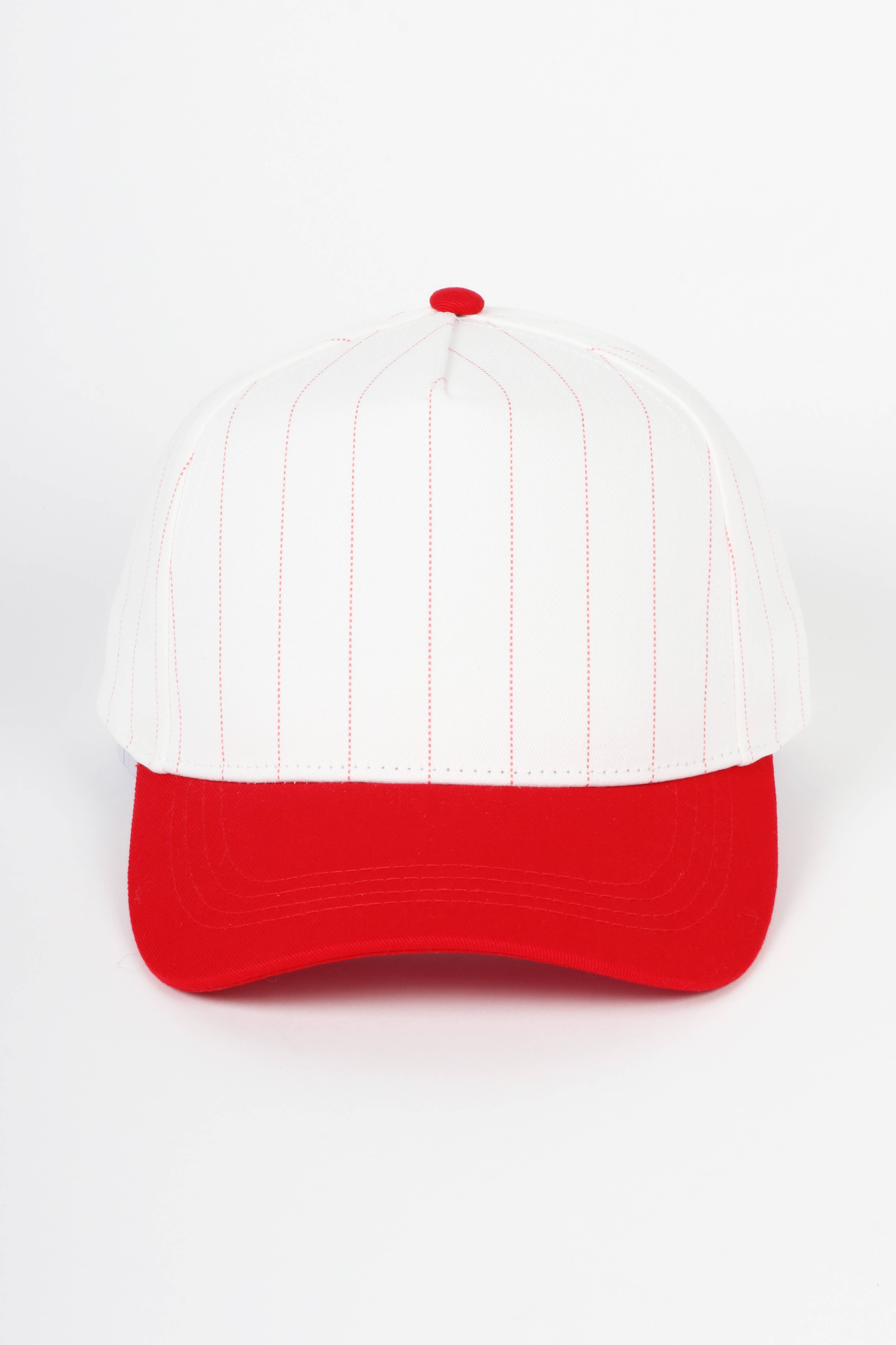 David And Young - Wholesale Baseball Cap - Unisex - Pinstripe Two-Tone Baseball Cap18