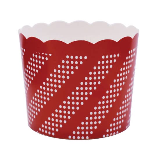 Large Disposable Baking & Snack Cups - Red - 504 Pcs Bulk for wholesale by Sweet Divide