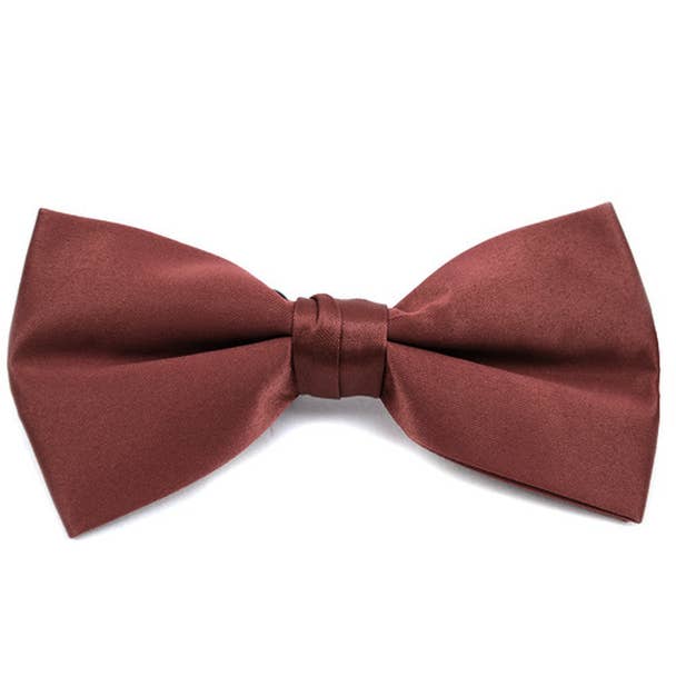Selini New York - Wholesale Bow Tie - Kids - Boy's Poly Satin Clip On Bow Ties16