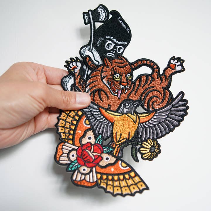 Stuntin Goods - Wholesale Patch - Butterfly Patch3