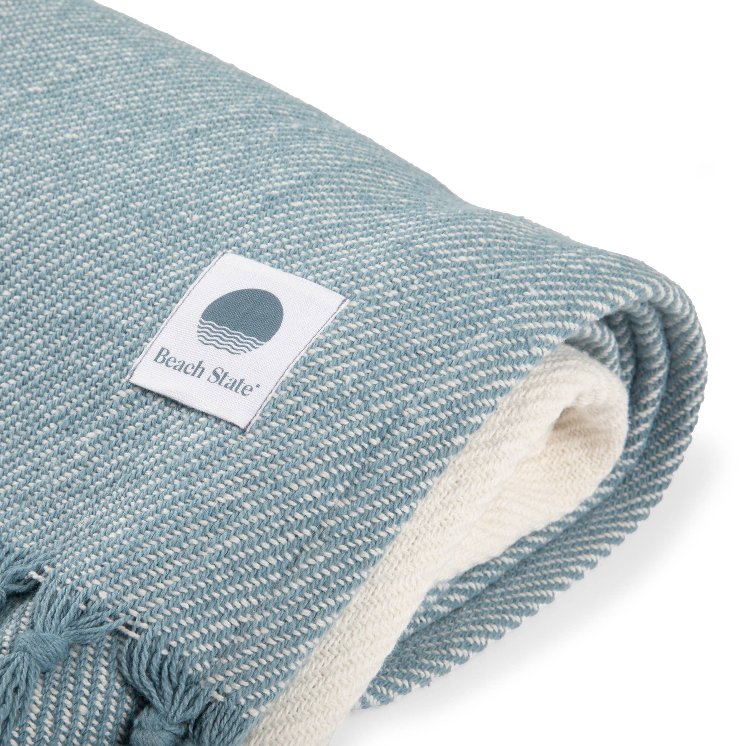 Beach State Oceanside Beach Blanket - High Tide Stripe for wholesale on Faire14