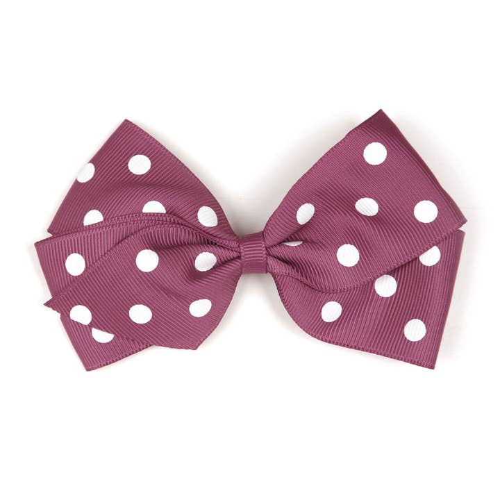 Stora Viktorianska Rose Polka Dot Hårklämma för wholesale av Verity Jones London