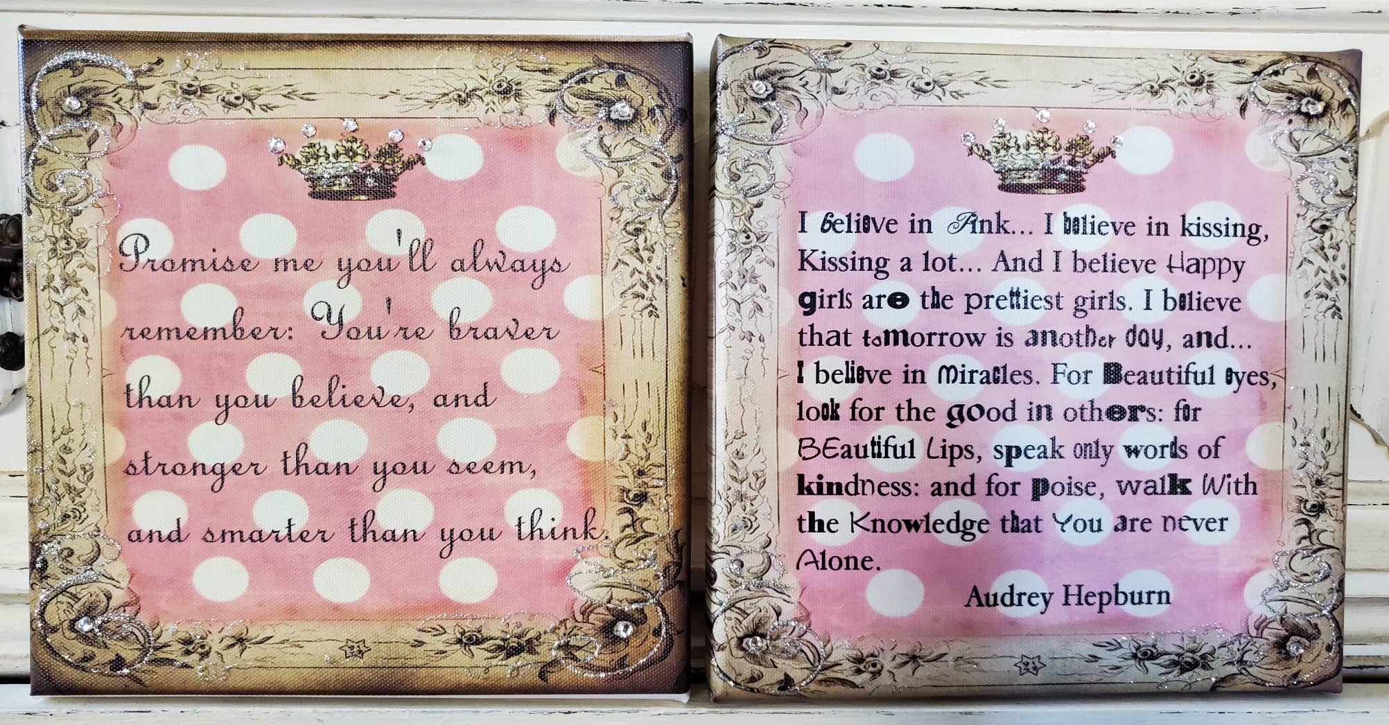 Little Heart Designs - Wholesale Art Print - Canvas I Am Aware That I Am Rare1