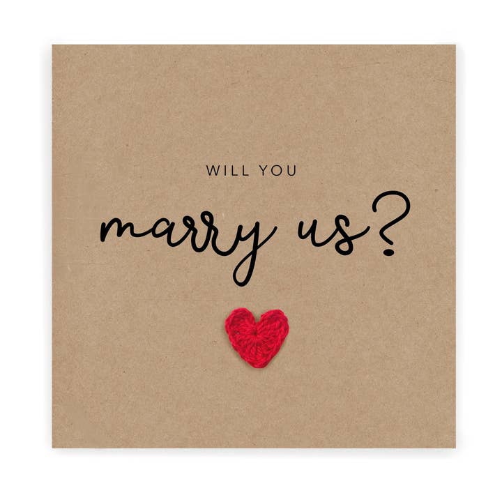 Will You Marry Us Card, Will You Marry Us Officiant Proposal for wholesale by Fifi's Handcrafted