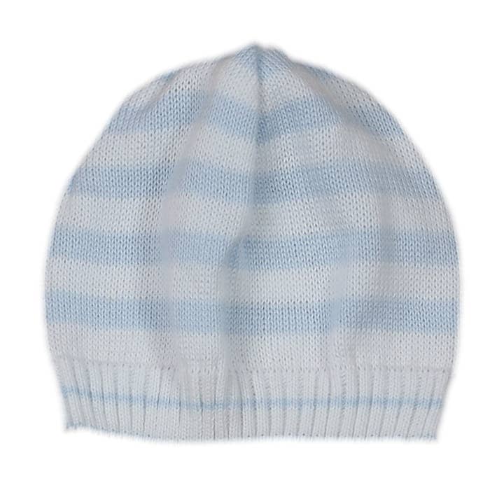 Gestreifte Baby-Strickmütze für den Großhandel von Dolce Goccia