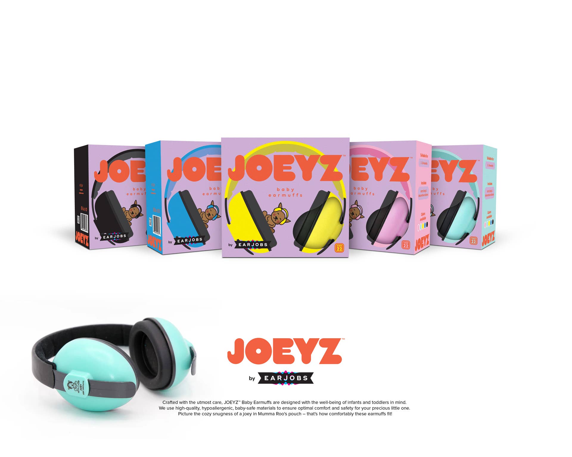 Earjobs – wholesale Earwarmers / ear muffs – kids – JOEYZ® Baby Earmuffs9