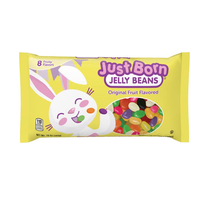 Sac de 10 oz de bonbons gélifiés aux fruits Just Born, 24 unités pour la vente par Grandpa Joe's Candy Shop