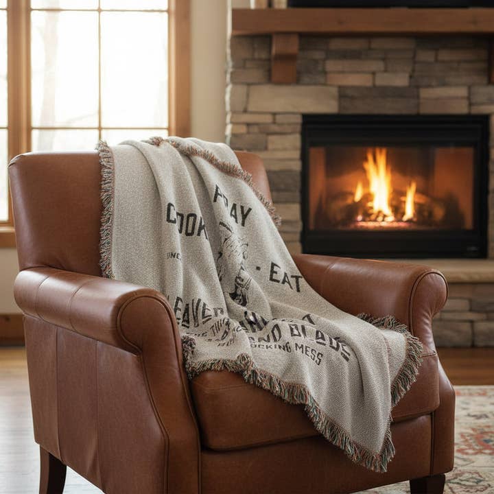 Preghiera Cucina Mangia Coperta Intrecciata — Gettata da Cucina Clever e Blade per la vendita all'ingrosso da parte di Cleaver And Blade