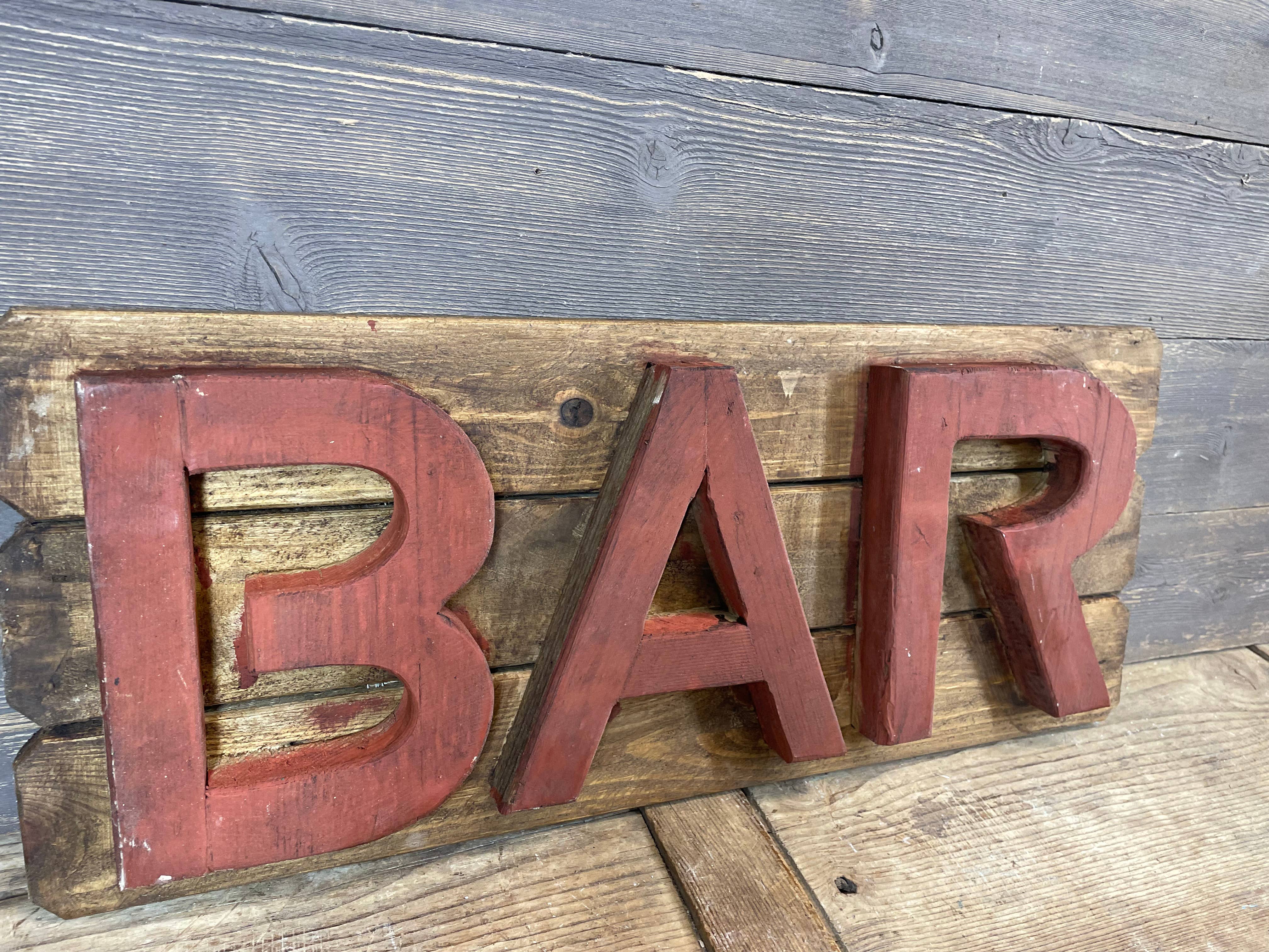 My Amigos Imports – Engroshandel Skilt – UDSALG-Træskilt-30x10H-Håndlavet-SR-Vægdekoration-kr. 242