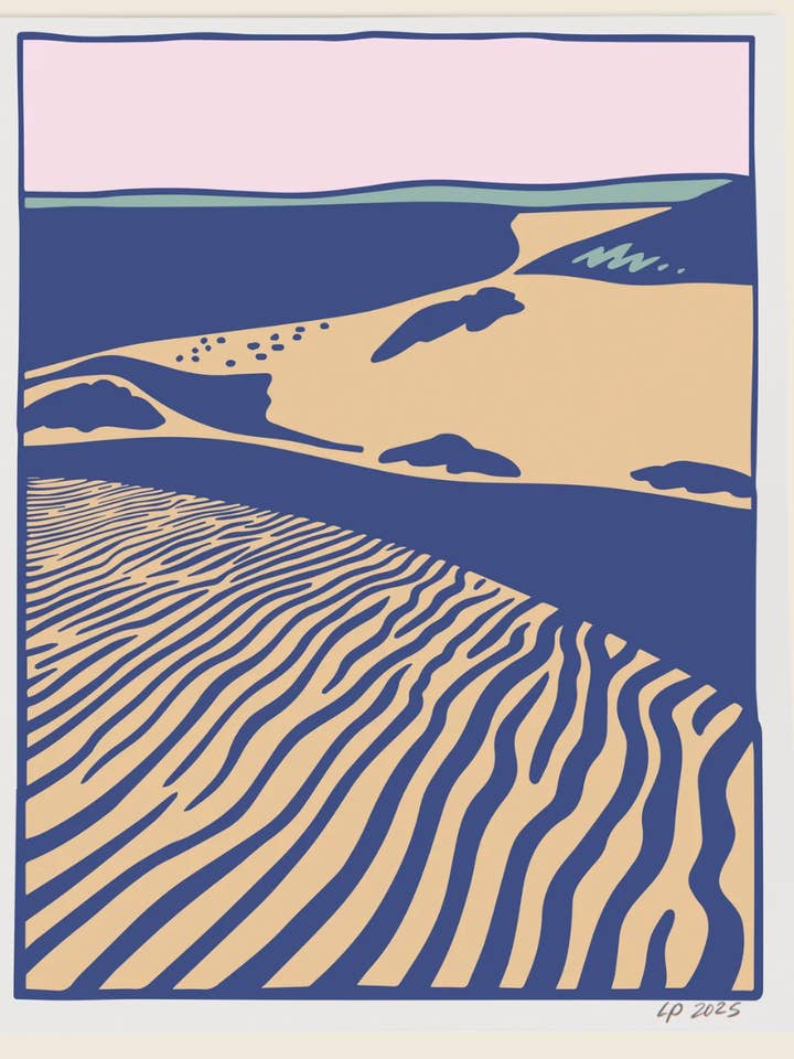 Kunsttryk Klitter for engroshandel hos Lonely Palm Ranch