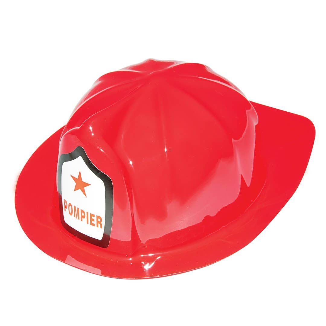 P'tit Clown - Venta al por mayor Disfraz - Hombre - Casco de bombero para adulto - rojo2